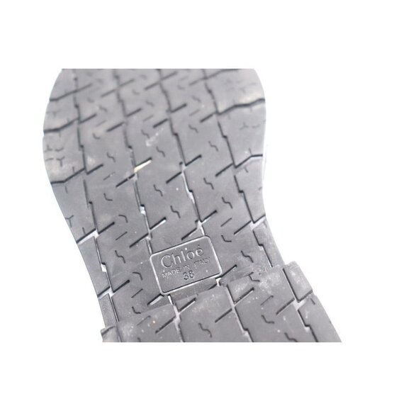 Chloé Women's Size EU 38 US8 Black Noua Chelsea Boots Leather Ankle Boot $1500 - Picture 9 of 10